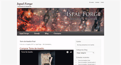 Desktop Screenshot of ispalforge.com